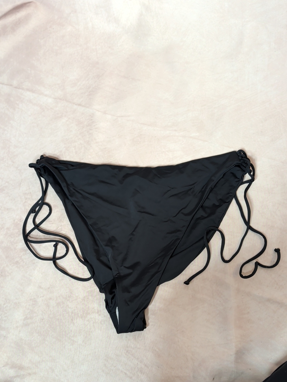 Dippin Daisy's Black Tie-Side Cheeky Bikini Bottoms New with Tags Size 3X